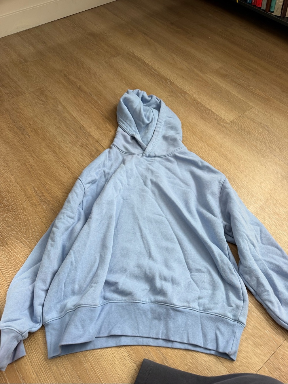 Light Blue women’s Hooded Sweatshirt